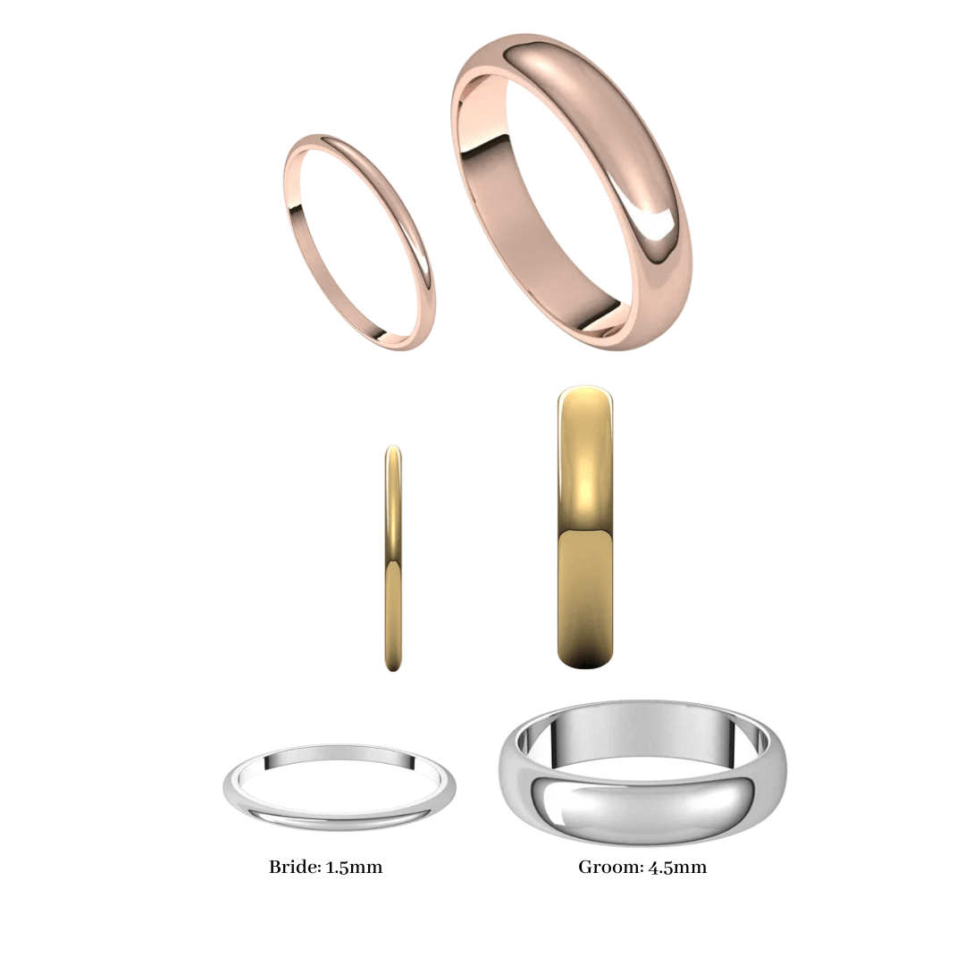 Jules Wedding Rings