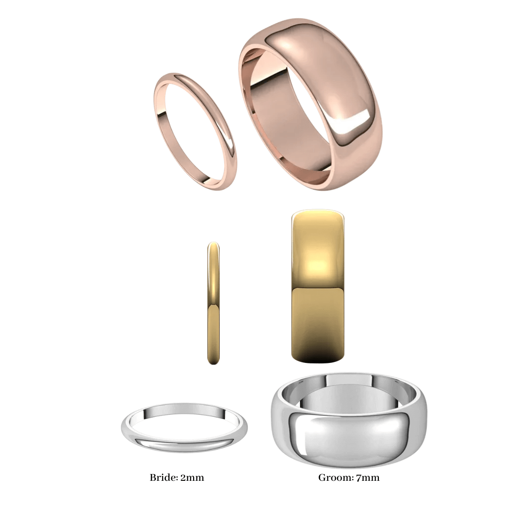 Jules Wedding Rings