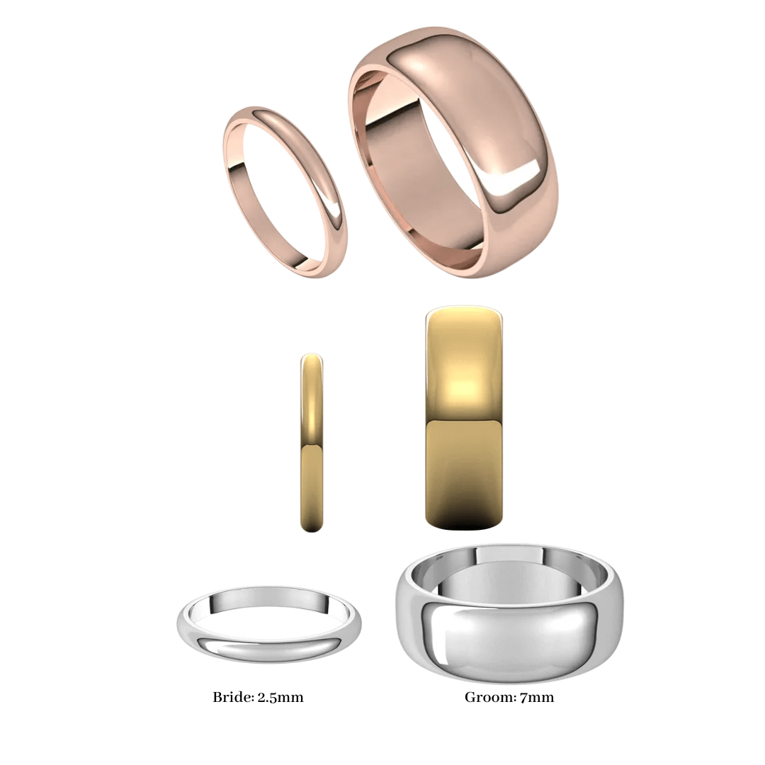 Jules Wedding Rings