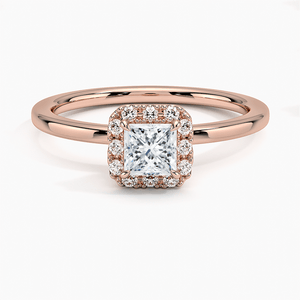 Buttercup Halo Diamond Engagement Ring Buttercup Halo Diamond Engagement Ring