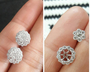 Milly 2 Way Diamond Earrings Milly 2 Way Diamond Earrings