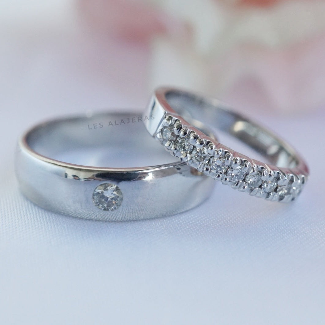 Samuel Diamond Platinum Wedding Ring