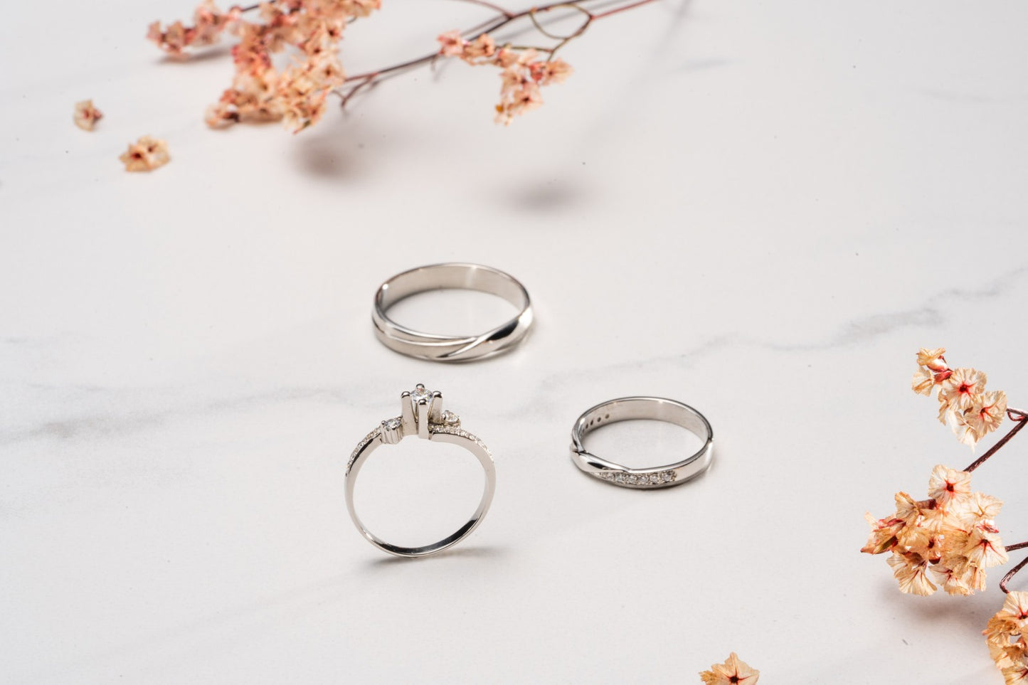 Ellaine Wedding Rings Set