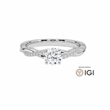 .50 ct Lab Grown Diamond in 14K Whitegold Ring