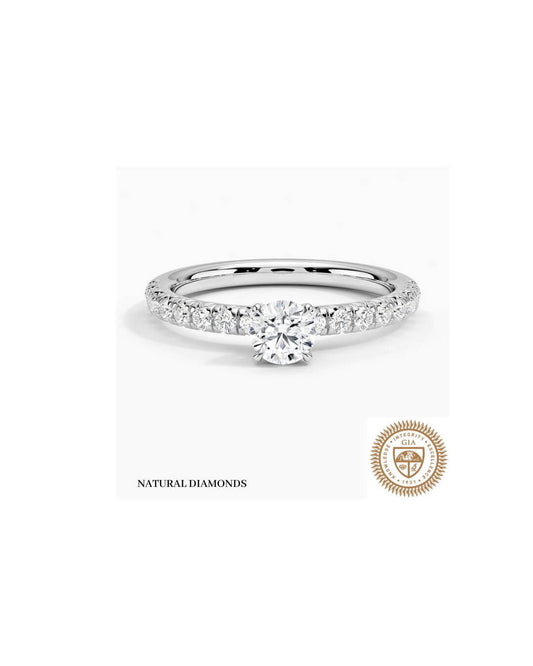 Alleya Diamond Engagement Ring