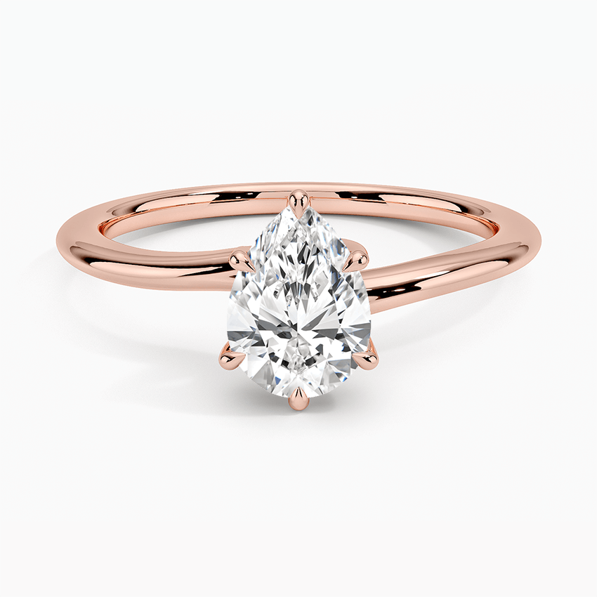 Daffodil  Diamond Engagement Ring