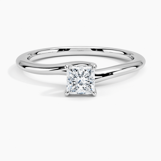 Daffodil  Diamond Engagement Ring