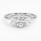 Aster Three Stone Diamond Engagement Ring