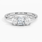 Aster Three Stone Diamond Engagement Ring