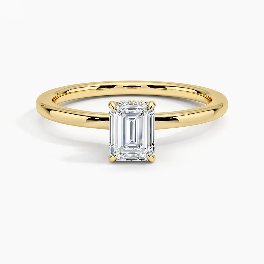 Seilla Under Halo Diamond Engagement Ring