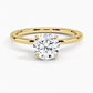 Seilla Under Halo Round Diamond Engagement Ring