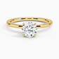 Seilla Under Halo Round Diamond Engagement Ring
