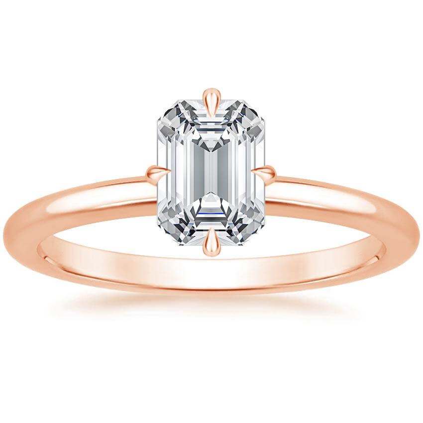 Melody Solitaire Diamond Engagement Ring