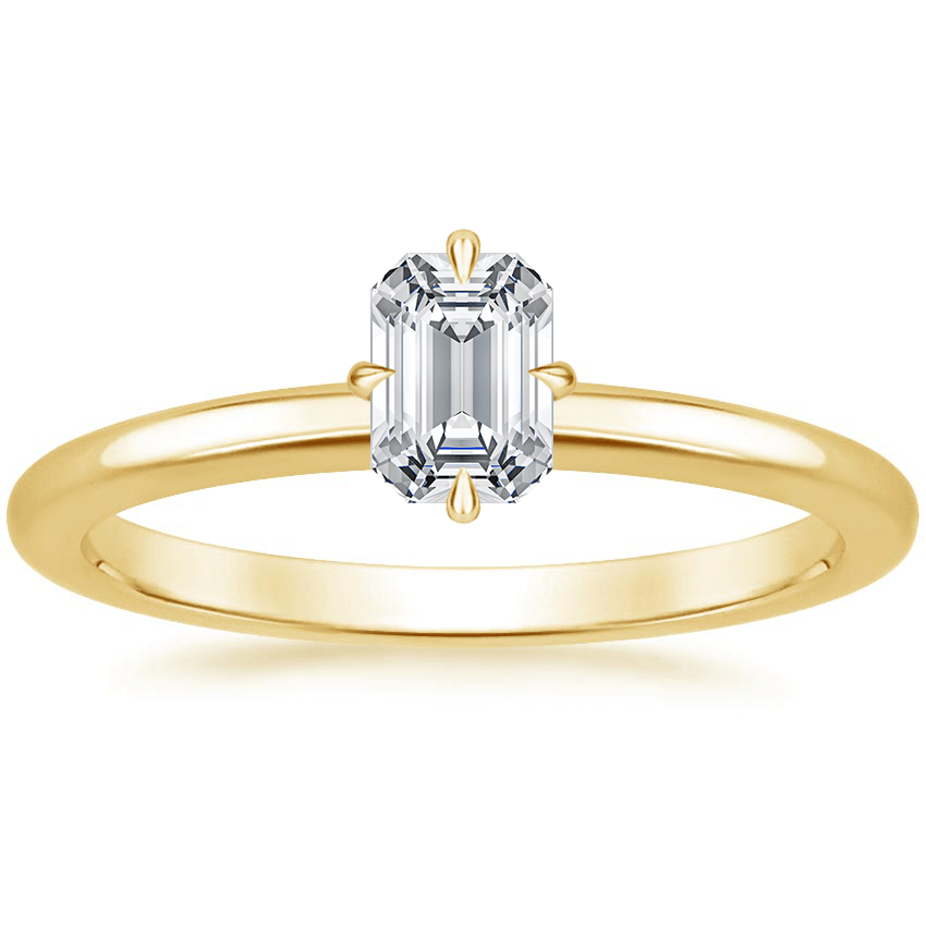 Melody Solitaire Diamond Engagement Ring