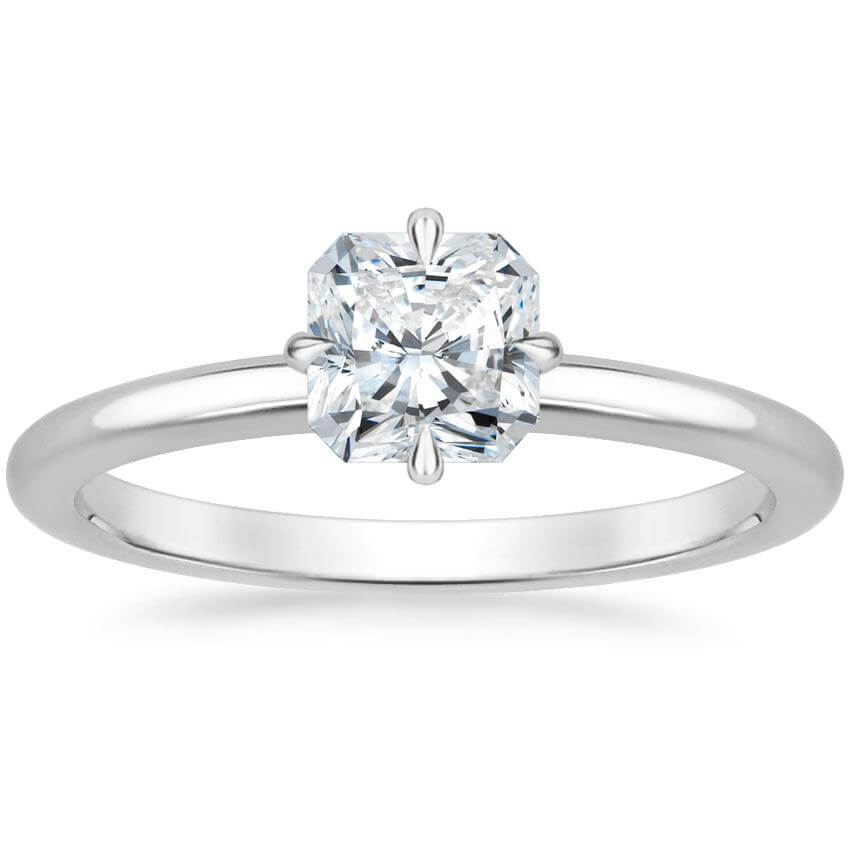 Melody Solitaire Diamond Engagement Ring