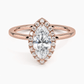Buttercup Halo Diamond Engagement Ring