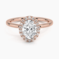 Buttercup Halo Diamond Engagement Ring