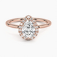 Buttercup Halo Diamond Engagement Ring