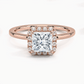 Buttercup Halo Diamond Engagement Ring