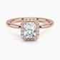 Buttercup Halo Diamond Engagement Ring