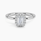 Buttercup Halo Diamond Engagement Ring