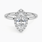 Buttercup Halo Diamond Engagement Ring