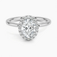 Buttercup Halo Diamond Engagement Ring