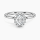 Buttercup Halo Diamond Engagement Ring