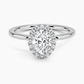 Buttercup Halo Diamond Engagement Ring