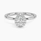 Buttercup Halo Diamond Engagement Ring