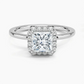 Buttercup Halo Diamond Engagement Ring