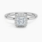 Buttercup Halo Diamond Engagement Ring