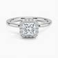 Buttercup Halo Diamond Engagement Ring