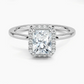 Buttercup Halo Diamond Engagement Ring