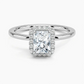 Buttercup Halo Diamond Engagement Ring