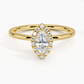 Buttercup Halo Diamond Engagement Ring
