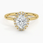 Buttercup Halo Diamond Engagement Ring