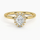Buttercup Halo Diamond Engagement Ring