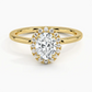 Buttercup Halo Diamond Engagement Ring