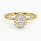Buttercup Halo Diamond Engagement Ring