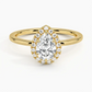 Buttercup Halo Diamond Engagement Ring