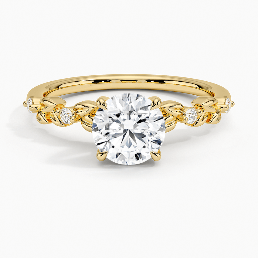 Marigold Round Diamond Engagement Ring
