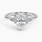 Iris Diamond Engagement Ring