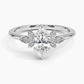 Iris Diamond Engagement Ring