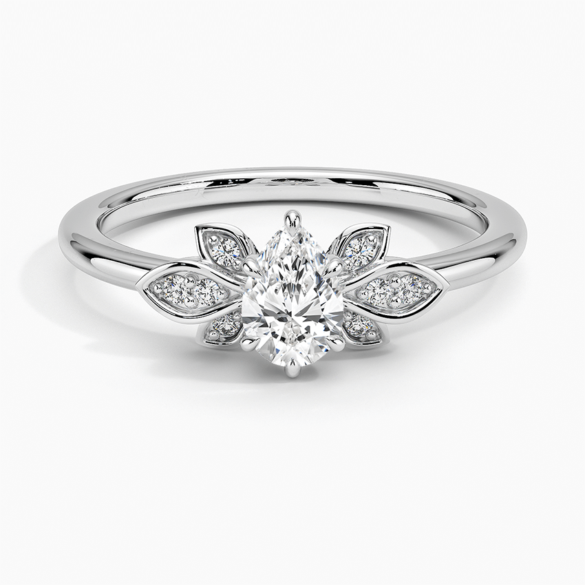 Iris Diamond Engagement Ring