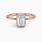 Alyss Double Halo Diamond Engagement Ring