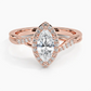 Snowdrop Halo Diamond Engagement Ring