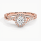Snowdrop Halo Diamond Engagement Ring