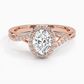 Snowdrop Halo Diamond Engagement Ring