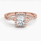 Snowdrop Halo Diamond Engagement Ring